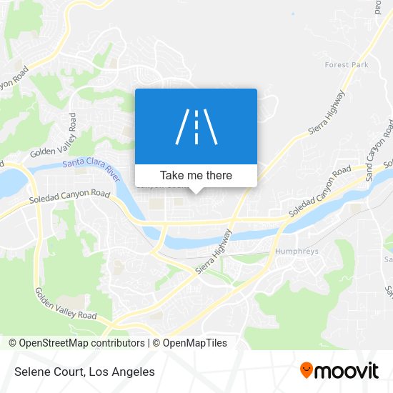 Mapa de Selene Court