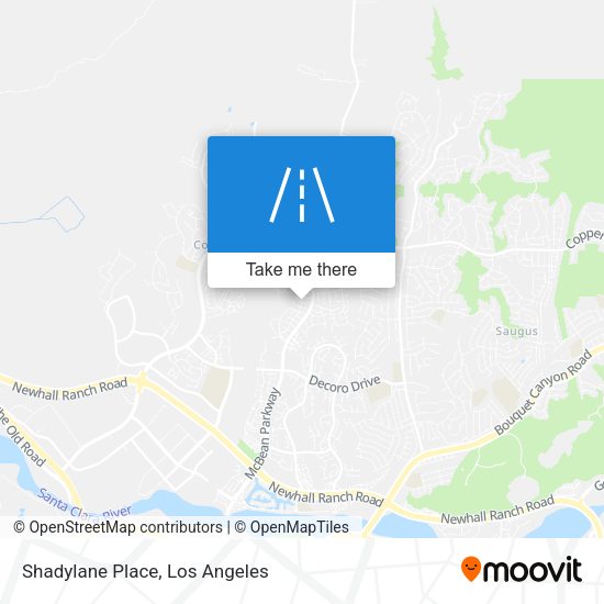 Mapa de Shadylane Place