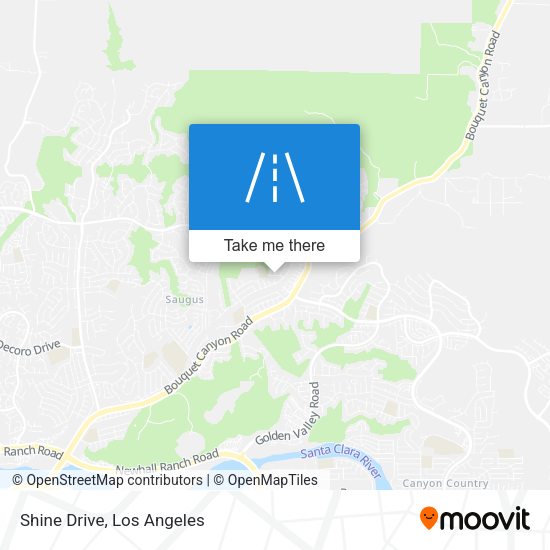 Mapa de Shine Drive