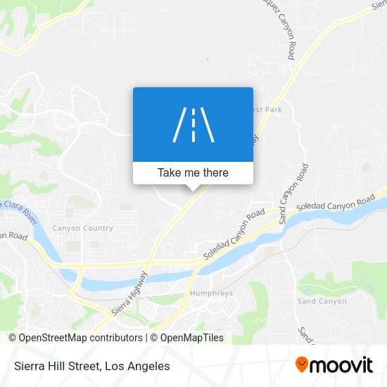 Sierra Hill Street map