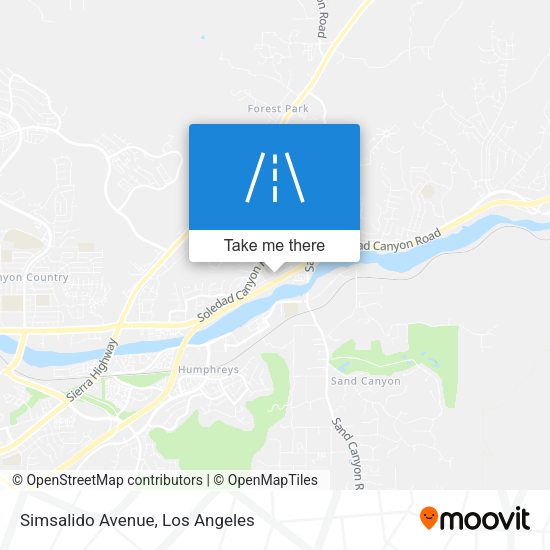 Simsalido Avenue map