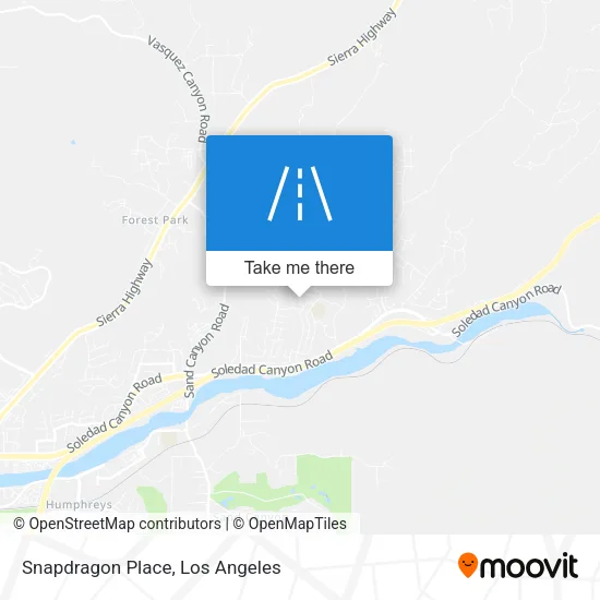Snapdragon Place map