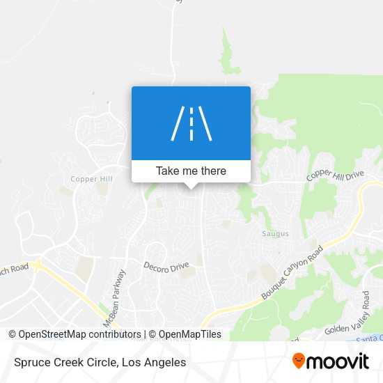 Spruce Creek Circle map