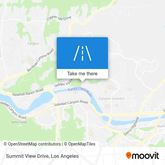 Summit View Drive map