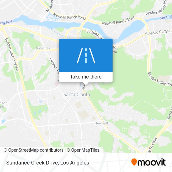 Sundance Creek Drive map