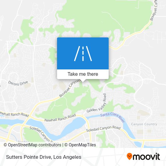 Mapa de Sutters Pointe Drive