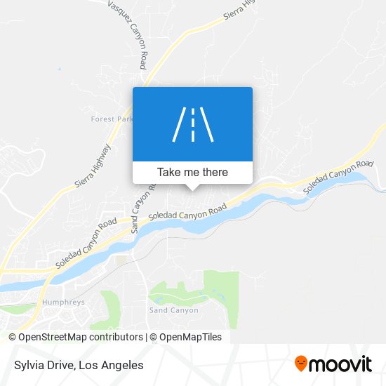 Sylvia Drive map