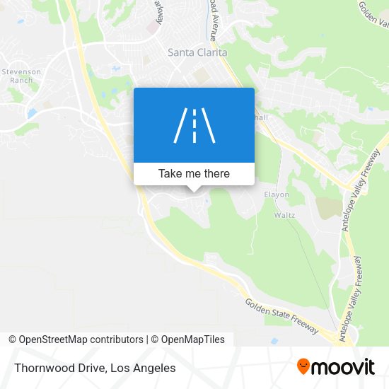 Thornwood Drive map