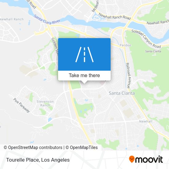 Mapa de Tourelle Place