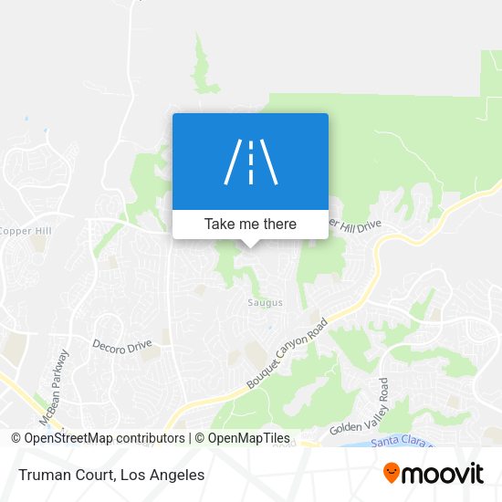 Mapa de Truman Court