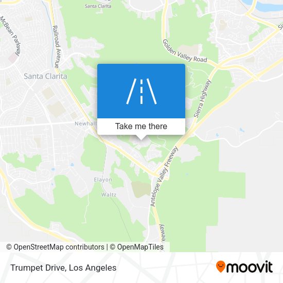 Mapa de Trumpet Drive
