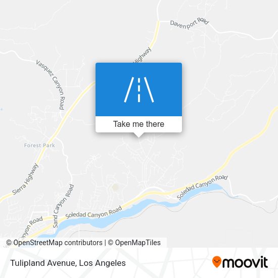 Tulipland Avenue map
