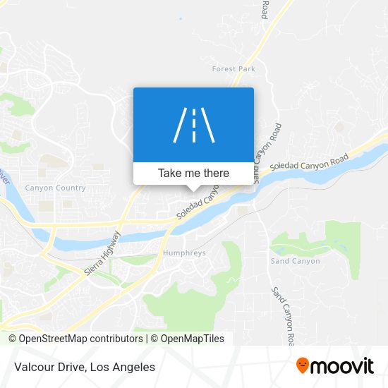 Mapa de Valcour Drive