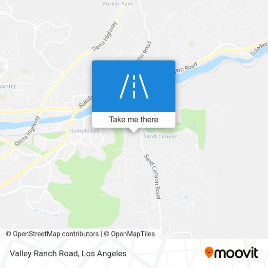 Mapa de Valley Ranch Road