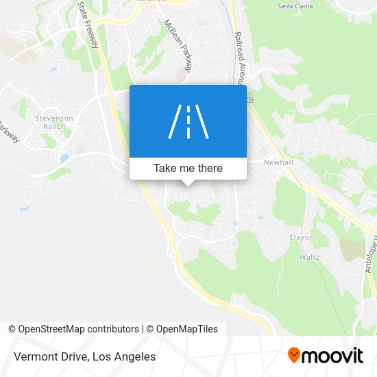 Mapa de Vermont Drive