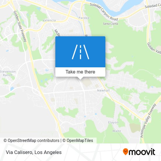 Mapa de Via Calisero