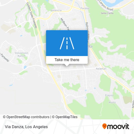 Mapa de Via Danza