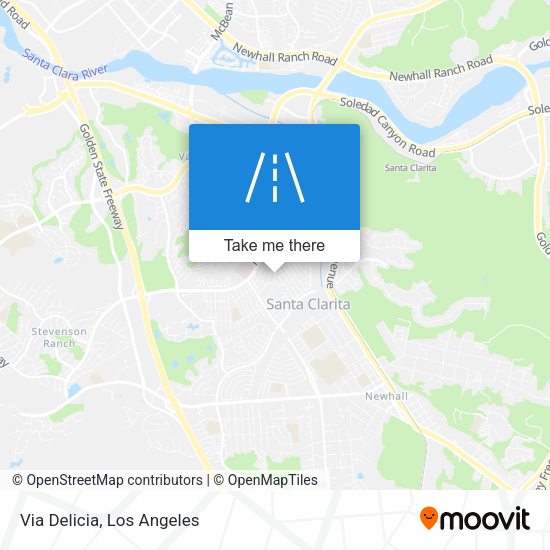 Mapa de Via Delicia