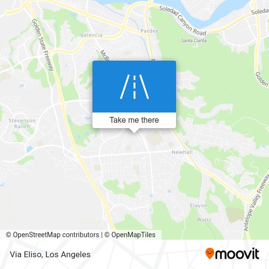 Mapa de Via Eliso