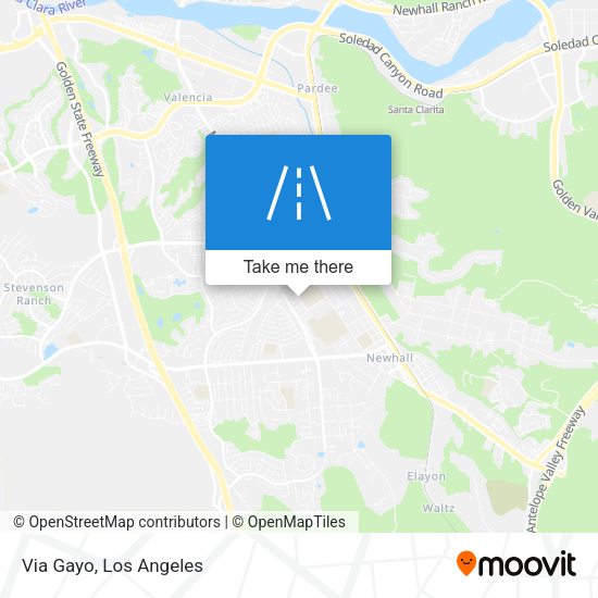 Mapa de Via Gayo