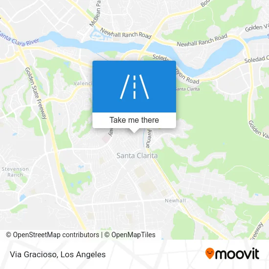 Via Gracioso map