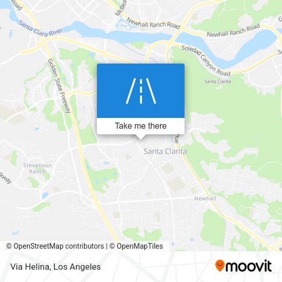 Mapa de Via Helina