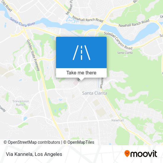 Mapa de Via Kannela