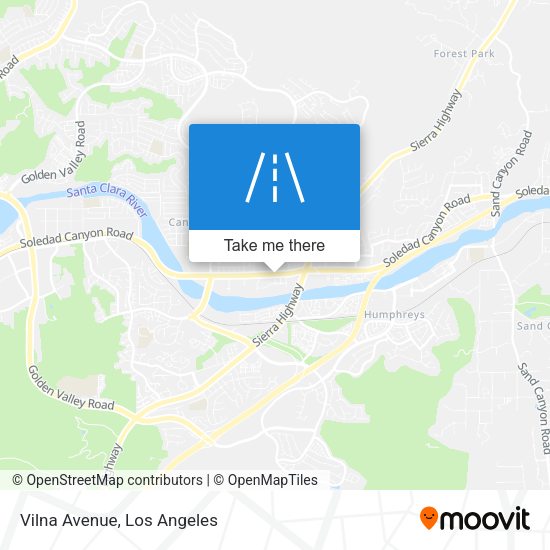 Mapa de Vilna Avenue