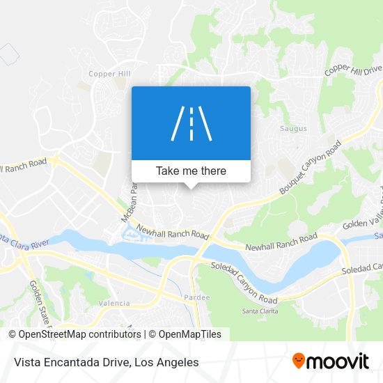 Mapa de Vista Encantada Drive