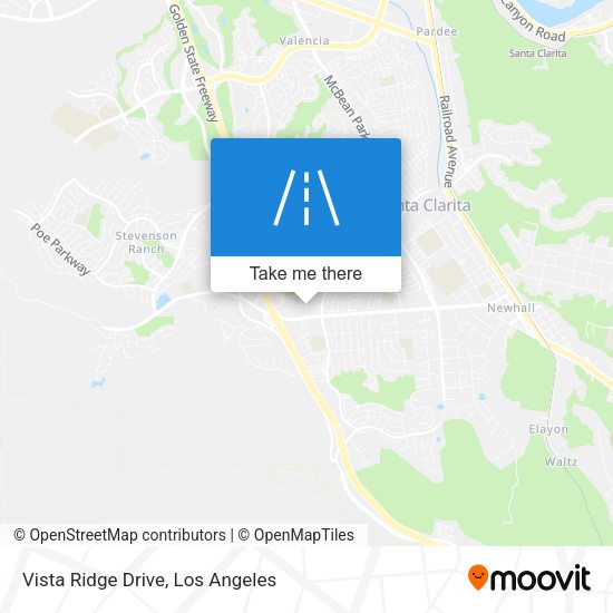 Mapa de Vista Ridge Drive