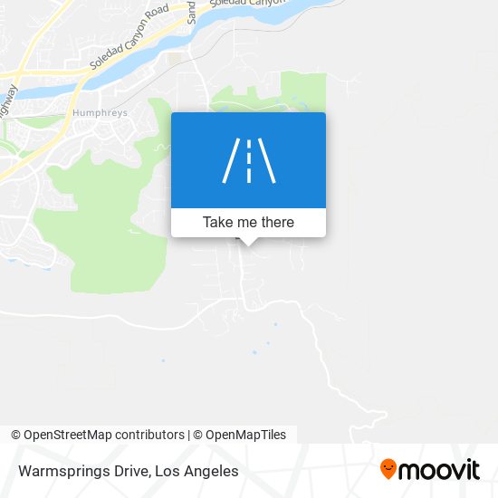 Warmsprings Drive map