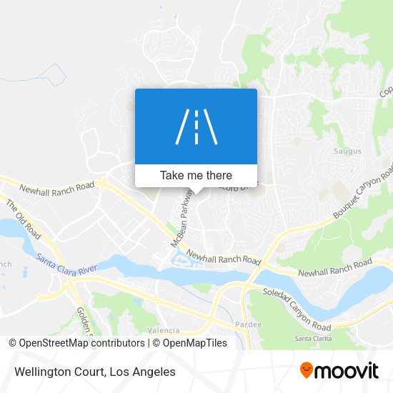 Wellington Court map