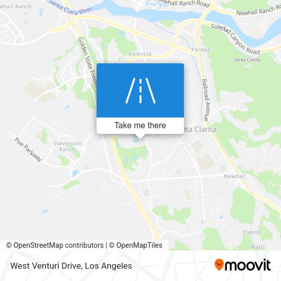 West Venturi Drive map