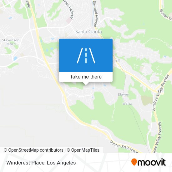 Mapa de Windcrest Place