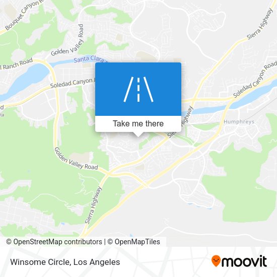 Mapa de Winsome Circle