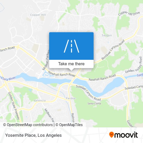 Yosemite Place map