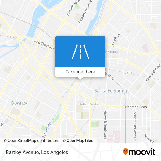 Mapa de Bartley Avenue