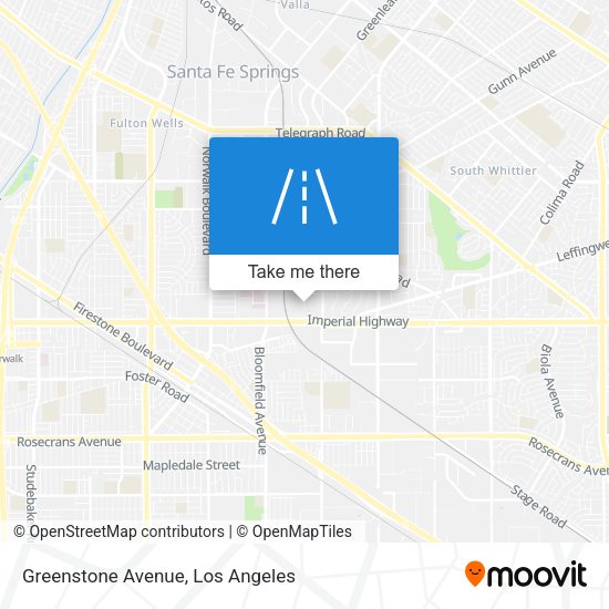 Mapa de Greenstone Avenue