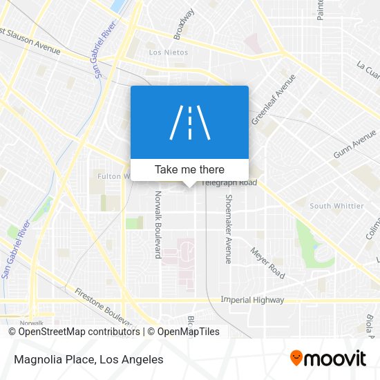 Mapa de Magnolia Place