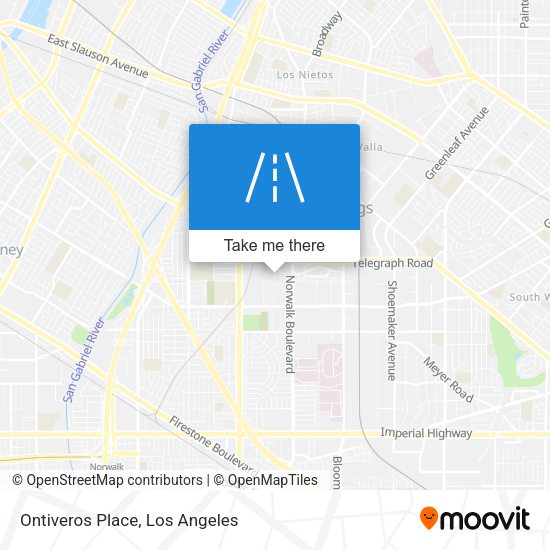 Mapa de Ontiveros Place