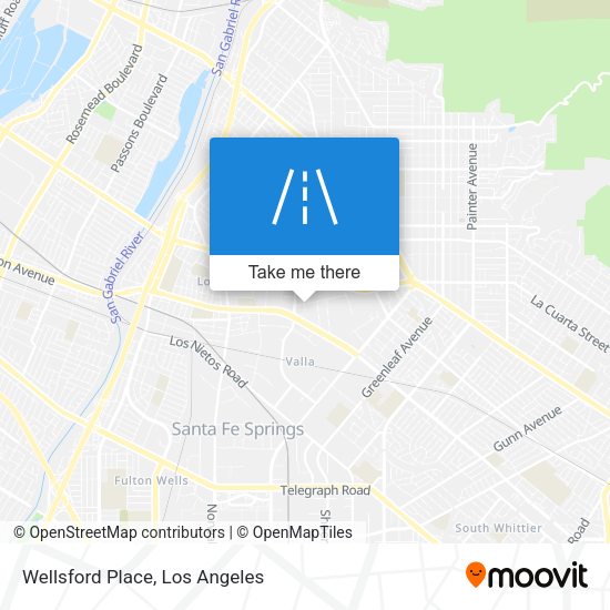 Wellsford Place map