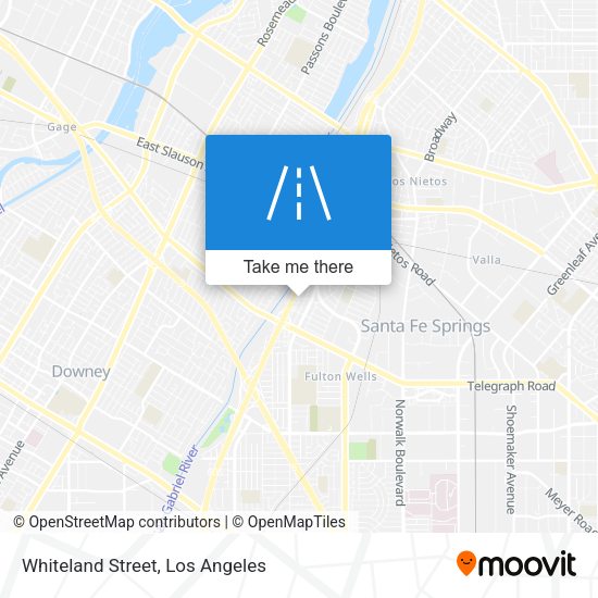 Mapa de Whiteland Street