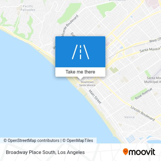 Mapa de Broadway Place South