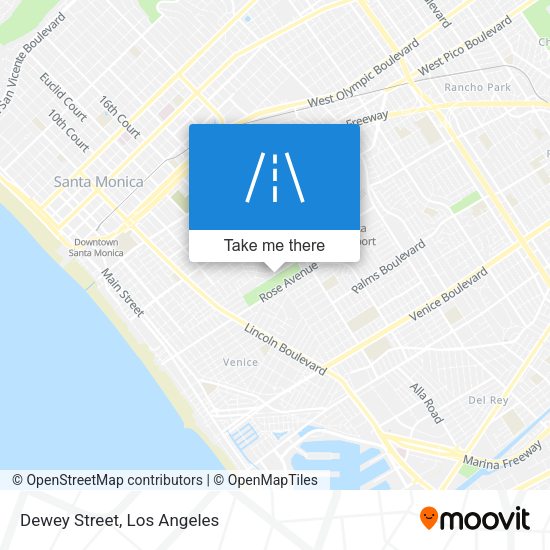 Mapa de Dewey Street