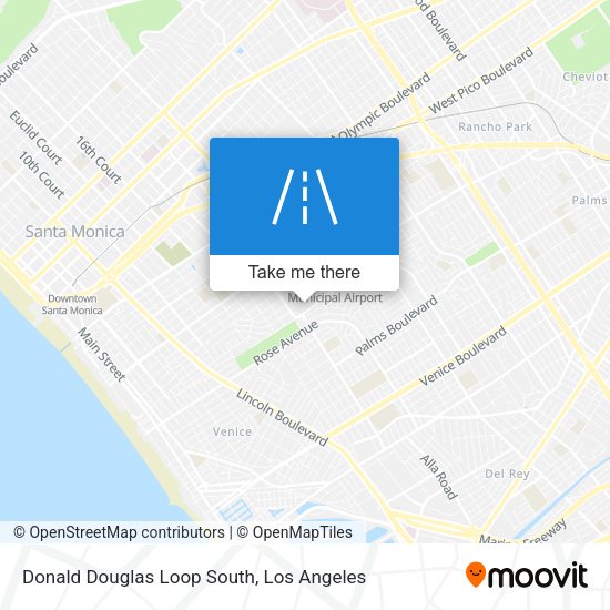 Mapa de Donald Douglas Loop South