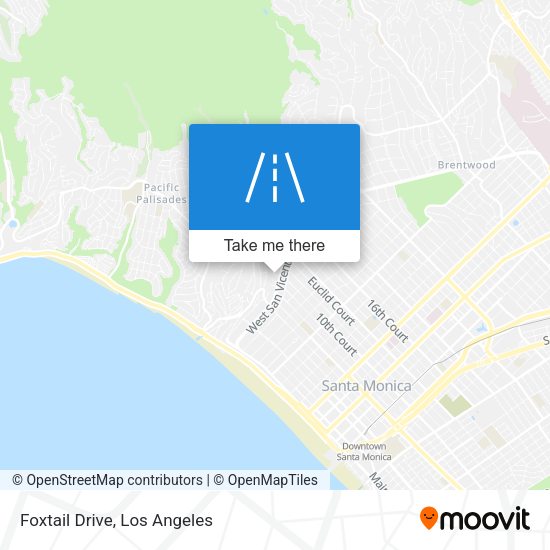 Foxtail Drive map