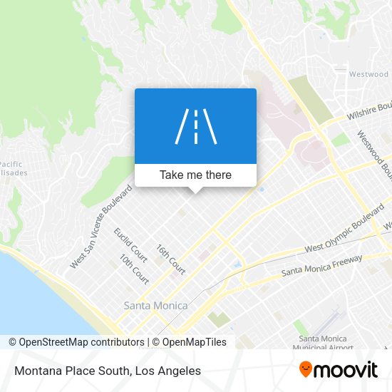 Mapa de Montana Place South