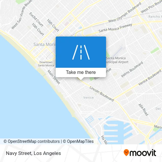 Navy Street map