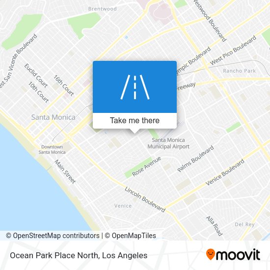 Mapa de Ocean Park Place North