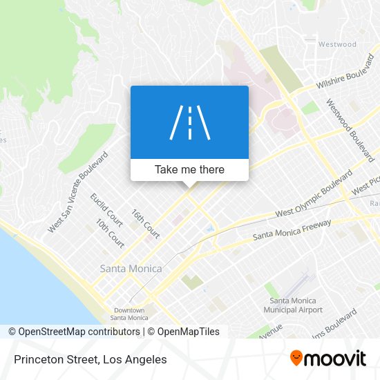Mapa de Princeton Street